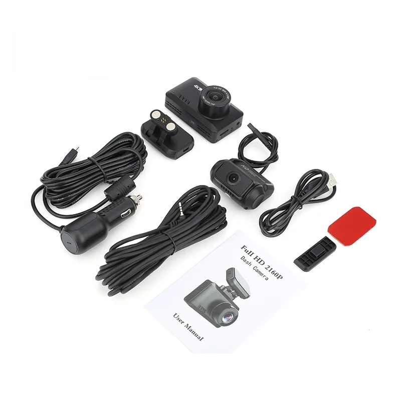 4K Dash Cam 2160P Built-in GPS Wifi Car DVR 24H Parking monitor 1440P reverse HD Night Vison 140 Driving Recorder