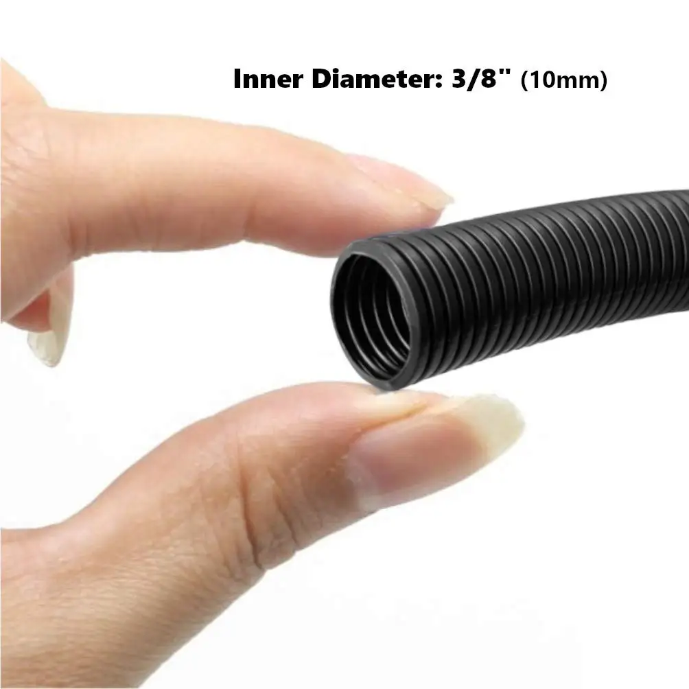 Cheap Price nylon plastic UV resistant Solar energy  heavy duty flexible electrical conduit corrugated  tube