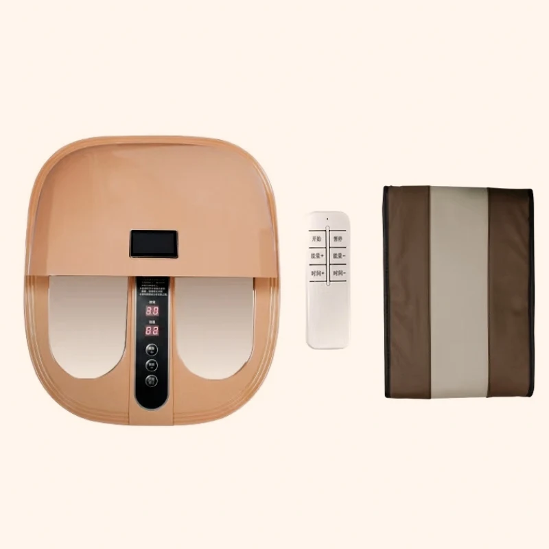 Terahertz Moxibustion Light Therapy Foot Massager Wireless Remote Control Electric Blood Circulation Foot Massager Machine