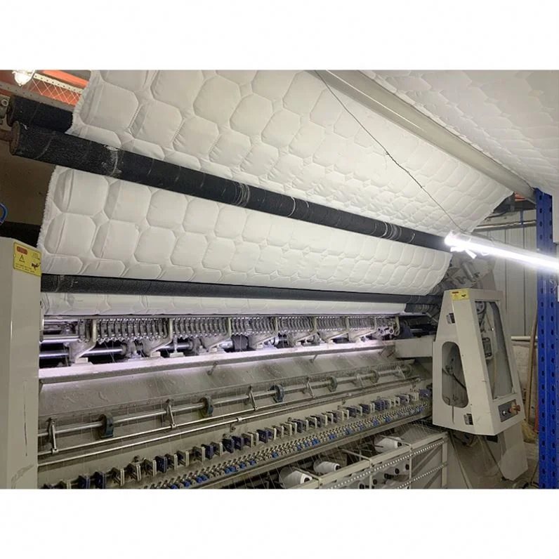 Popular Sewing Design Quilting Pattern Foam Quilting Tricot Fabric for Mattress