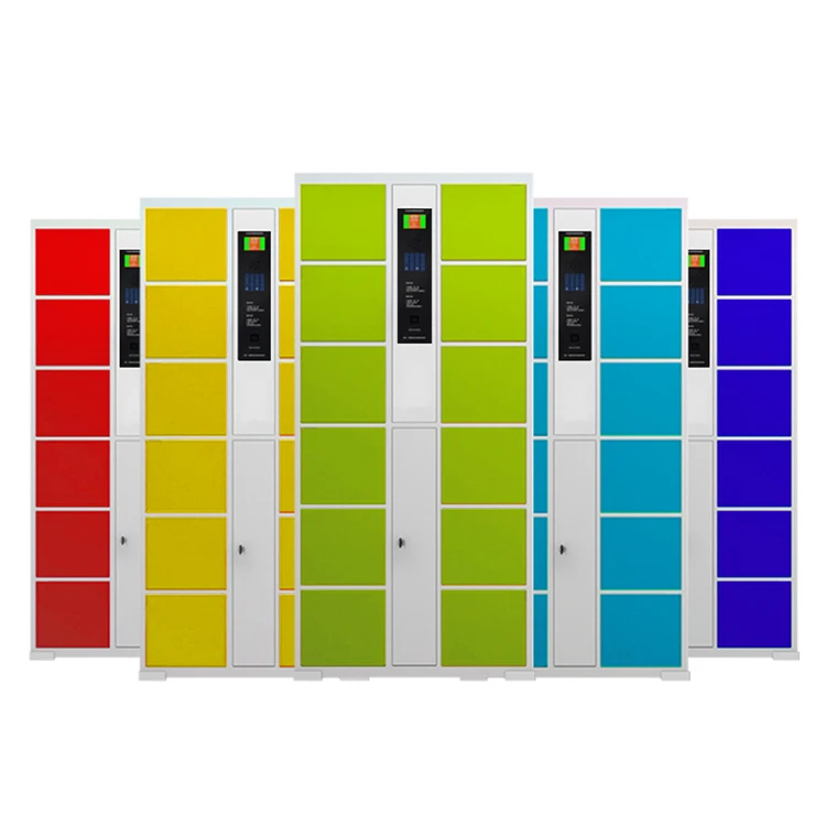 Best Selling Supermarket Intelligent Locker with bar Code Smart Storage Locker Luggage China Parcel Locker