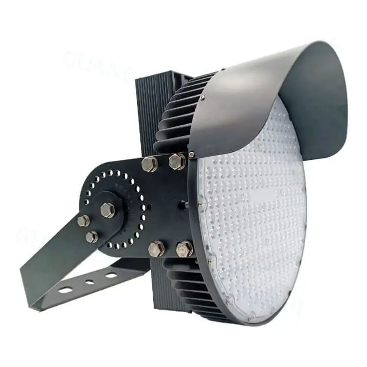 Super Bright Reflector Efficient High Mast Light Die Cast Alu 160Lm W RoHS 120-277VAC 5050 SMD LED Flood for Gymnasium Stadiums