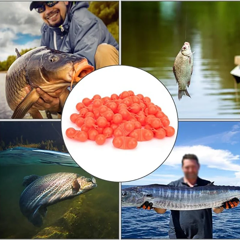 Catfish rig rattle with bell rig Plastics Fishing Double Rattle Beads