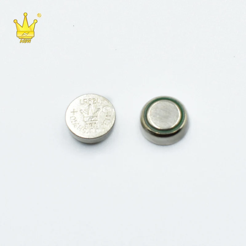 Щелочная Кнопочная батарея CROWN C AG1 LR621 0% Hg.Pb 1 5 V lr621 со светодиодной