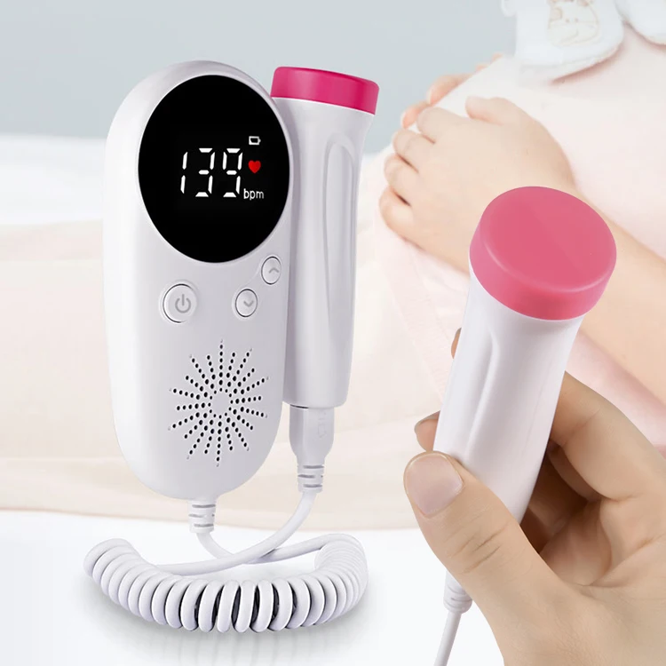 Hot selling fetal doppler portable durable pocket babying ultrasound