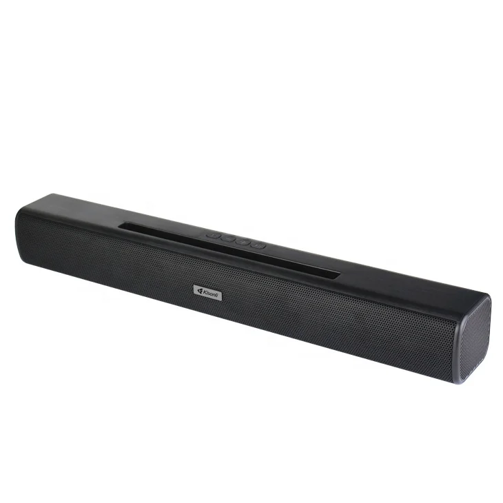 New Products Black Power Music System Sound Blue tooth Speaker Woofer Wireless Sound bar