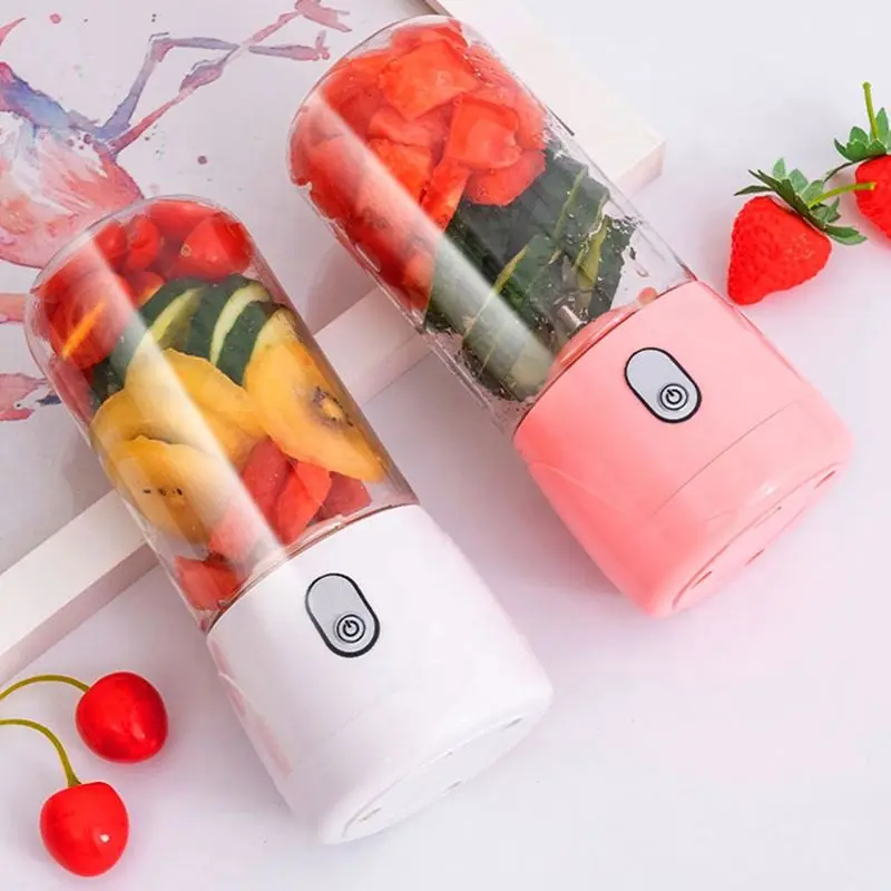 USB Rechargeable Personal Vegetable Fruit Blender Mini Protein Shake Blender Smoothie Maker Portable Blender Cup