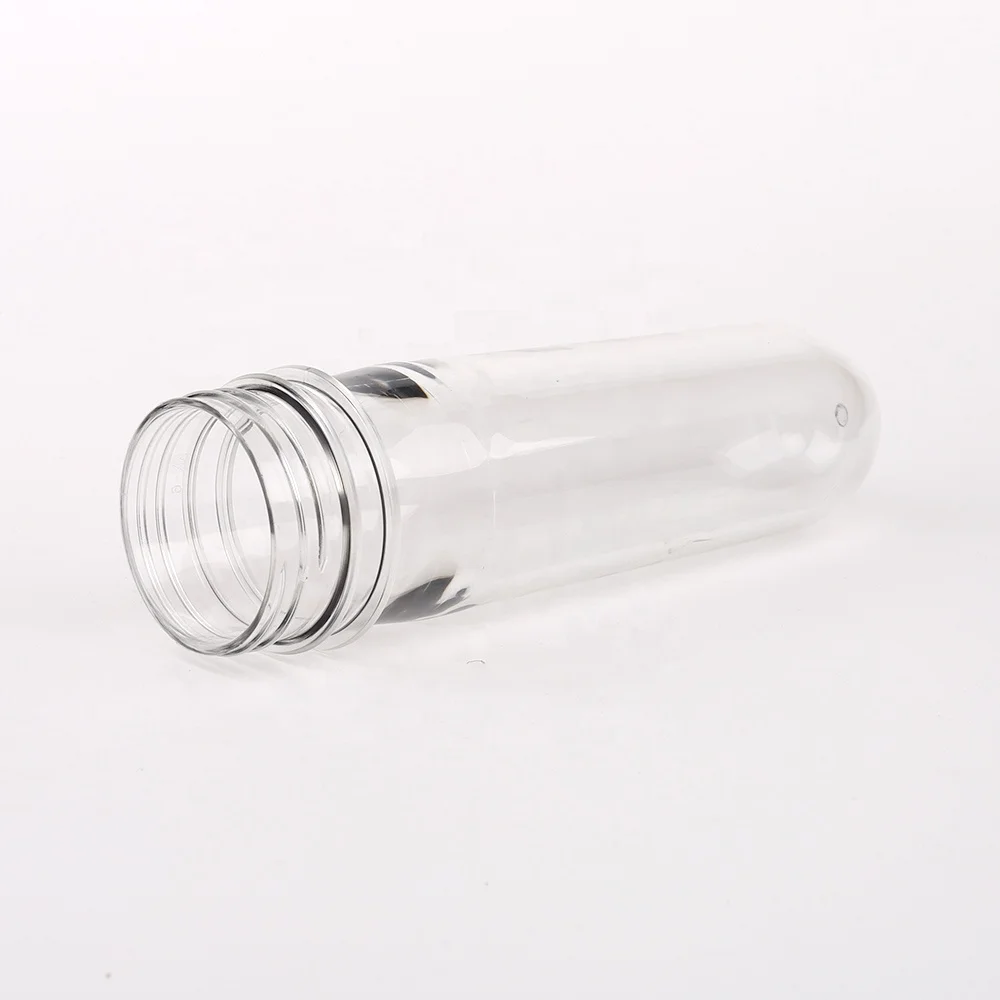 China lower price threaded mouth plastic small water bottle 3 liter PET preform