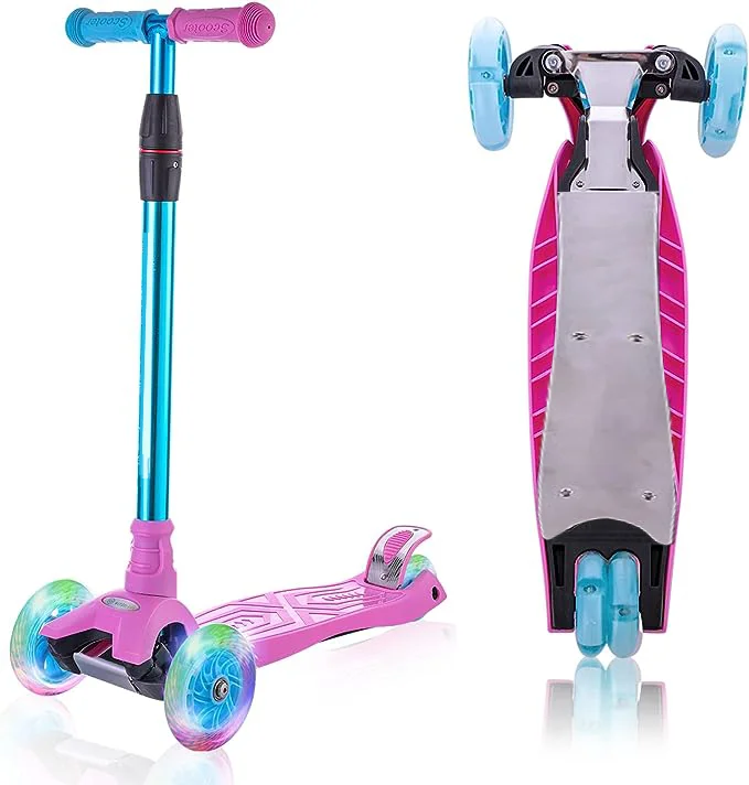 Wholesale Hot Sale Kid Scooter Pink Unisex 3 Wheel Children Scooter Kids Aluminum For Sale
