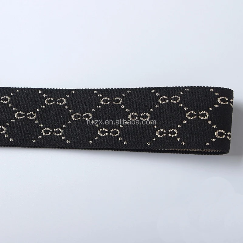 Nylon Shinny Matte Non-Slip Plush Bra Shoulder Elastic Straps With Custom Logo For Woman Lingerie Tape