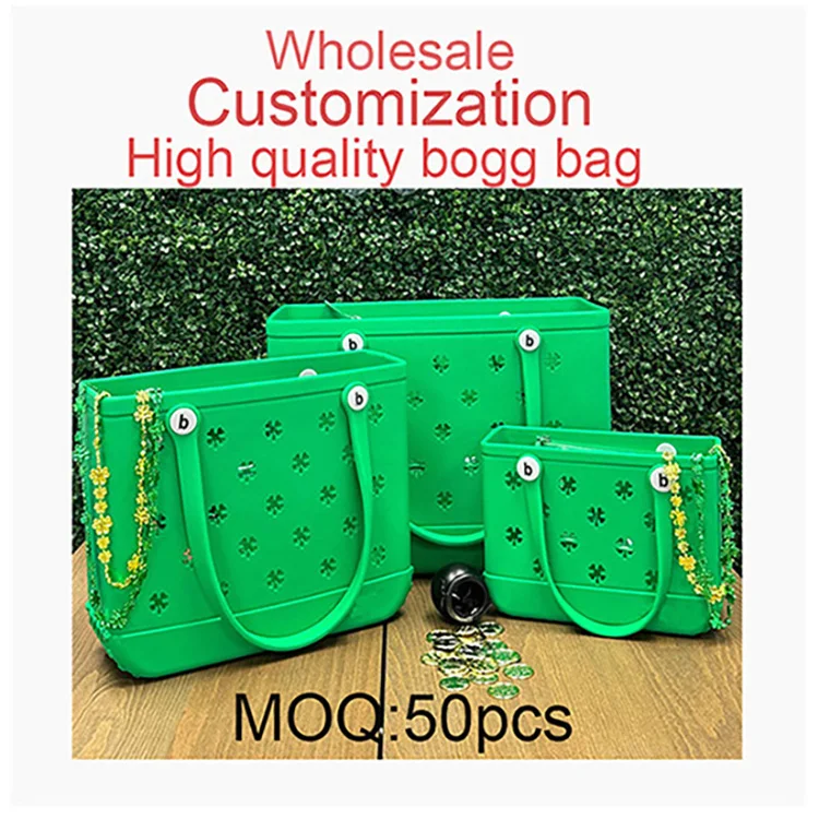 Customized  Personalized Fashion Bikini Beach Bogg Bag For Women