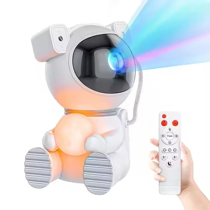 LED Star Projector Starry Sky Lamp Projector Smart Home Lights Space Astronaut Sterren Led Projector Lamp For Kids Night Light