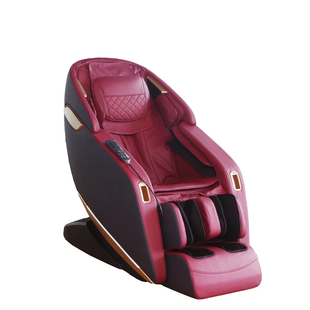 Massage Chair 2021 New Full Body Massage Luxury Design 3D Body Care Relax Massage PU Leather 110V~240V Accepptable Healthtec