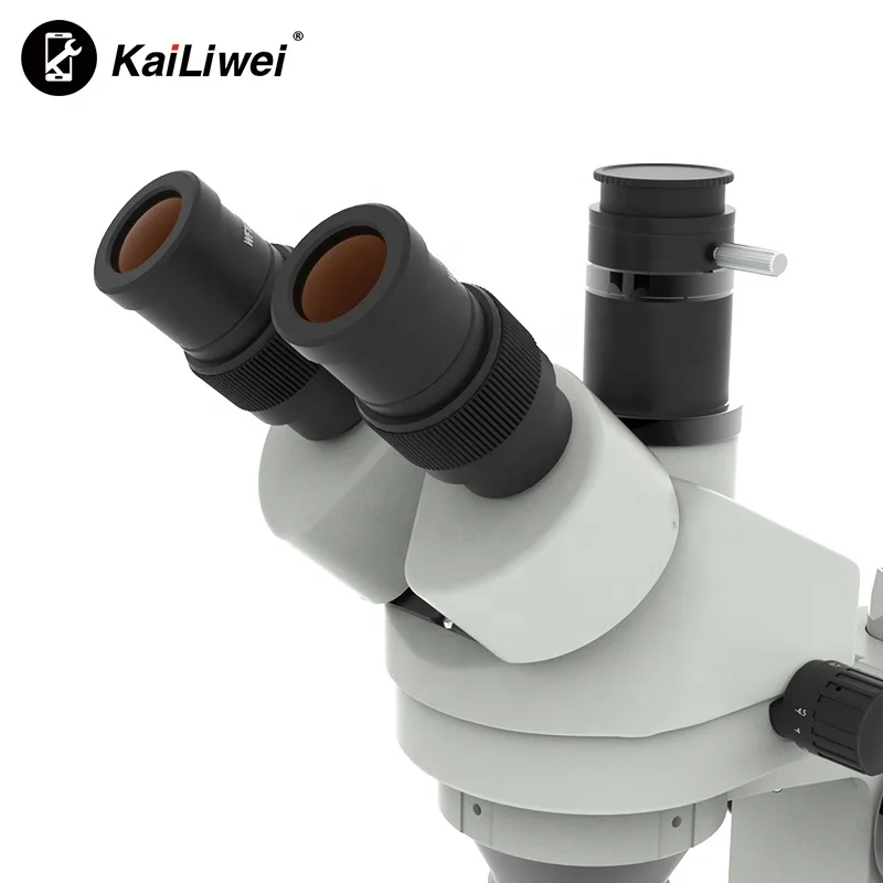 Kailiwei Large Platform Trinocular Stereo Microscope Mobile Phone Repair Industrial inspection Microscope