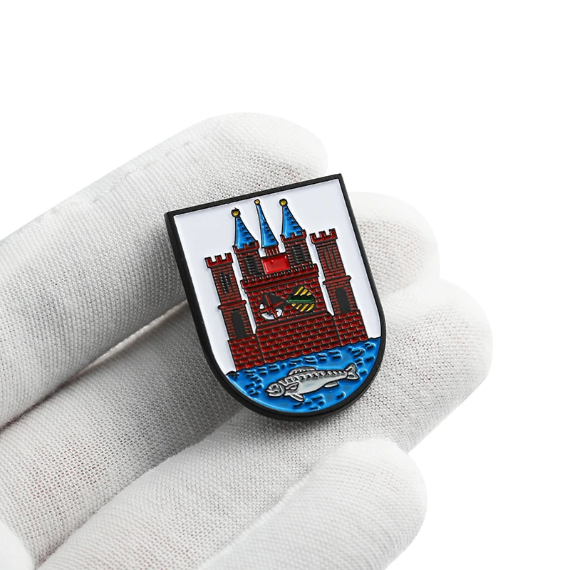 Настраиваемый металлический значок-артефакт золотой цинковый сплав литой мягкий лацкан с эмалью для мужчин