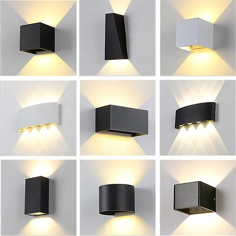 Landscape Outdoor Square Waterproof Decoration Garden Lighting LED Night Light Street Ceiling Wall Lamps Solar