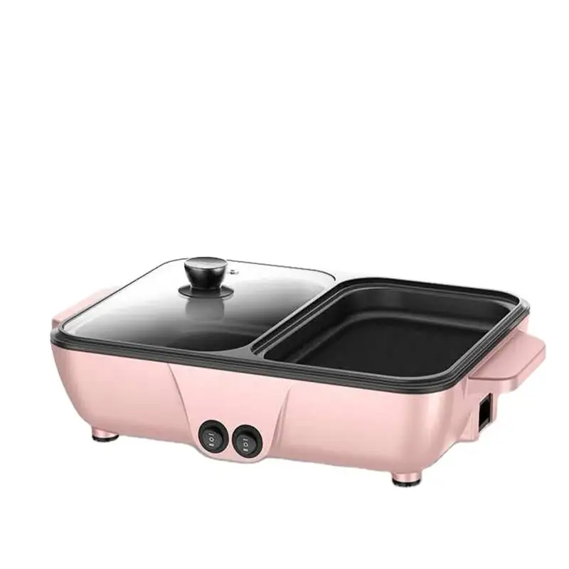 Best Selling Electric Bbq Grill Hot Pot Customized Electric Grill With Hot Pot