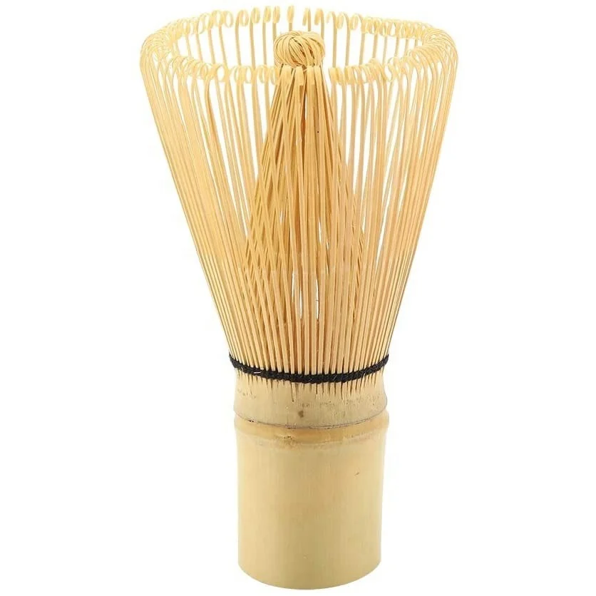 
Hot sale 100 prongs New Japanese Ceremony Matcha Natural Bamboo Chasen Matcha Green Tea Powder Whisk 