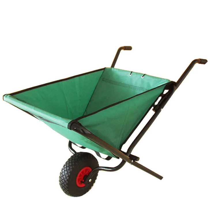 WB0405 садовая тканевая карманная одноколесная складная тележка