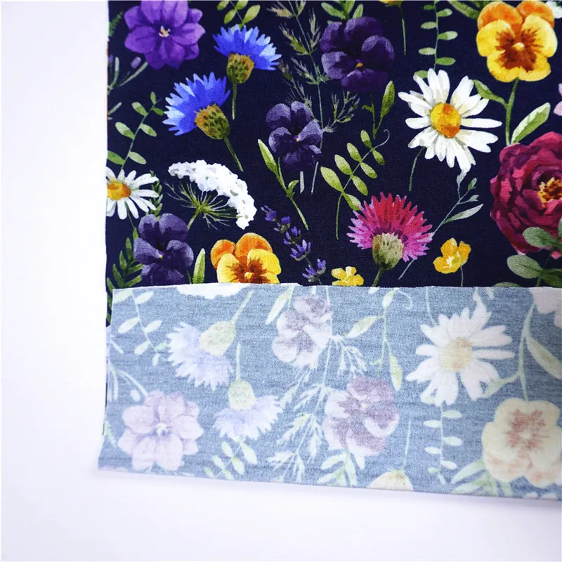 Wholesale customized good quality Soft and recyclable 95% organic bamboo 5%spandex fabric for Baby Cloth, 230-250GSM