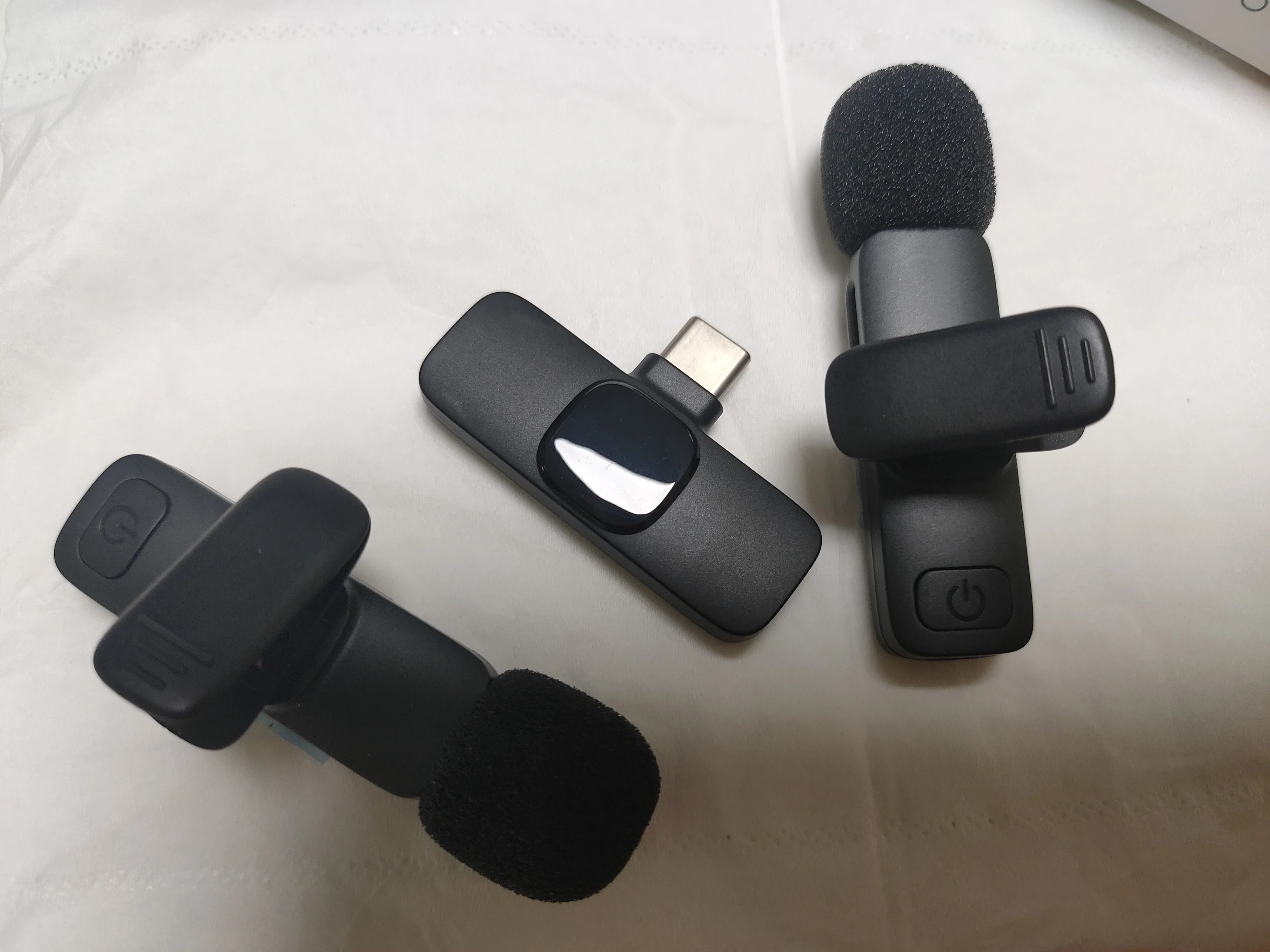 wireless long battery life compact  lavalier microphone