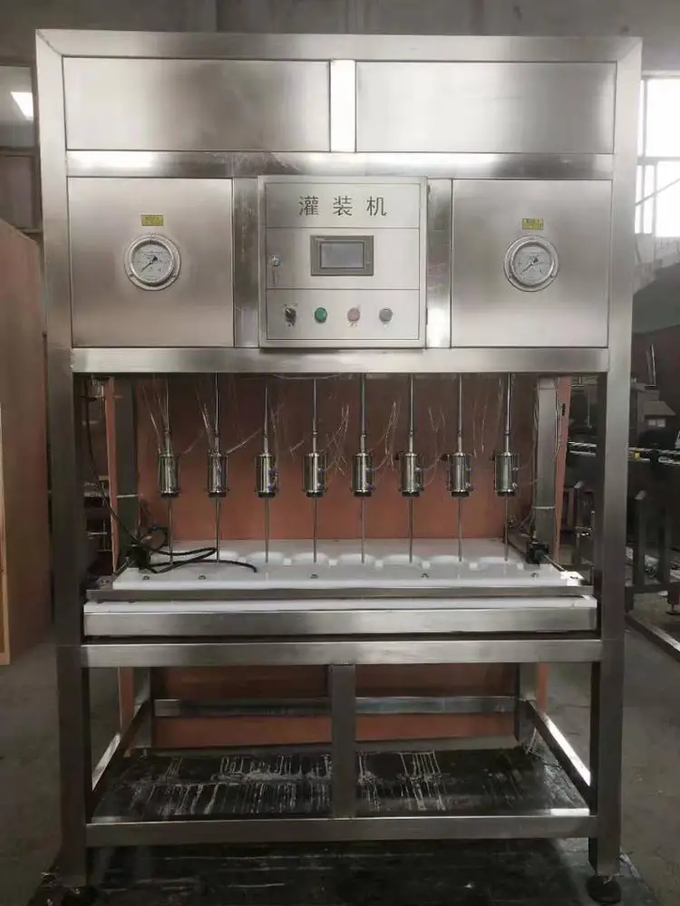 semi automatic 330ml glass beer bottle filling machine