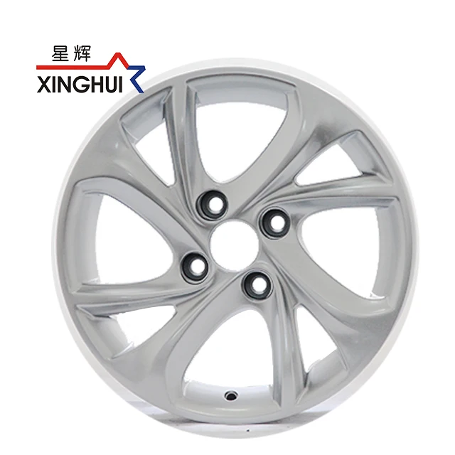 car rims 15 inch wheel for PEUGEOT silver 4 holes PCD 4x108 ET27 custom passenger car  alloy wheels