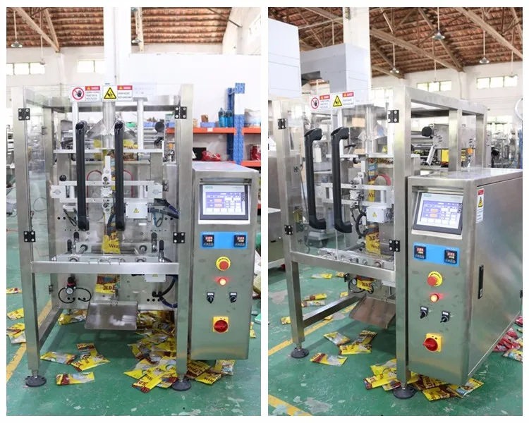 Stainless Steel Pizza Snack Biscuit Cookie Automatic Food Pouch Multi-Function Packaging Machines