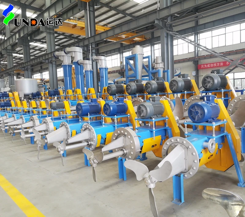 Yunda Pulp Making Agitator for Storage Tank Agitator for pulp chest