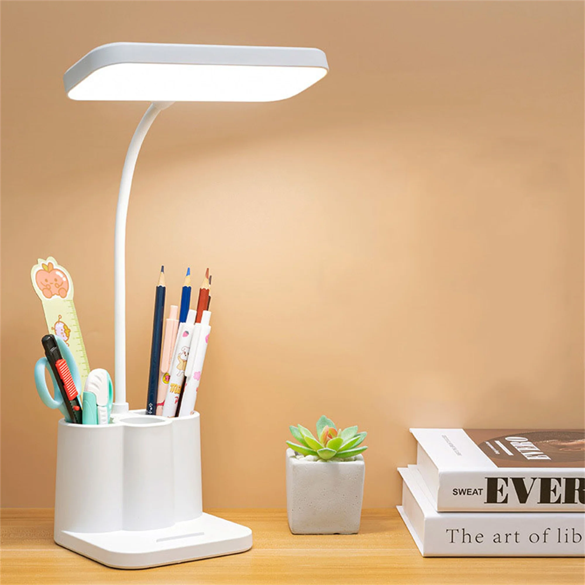 Multi-functional touch eye protection study LED Lights 3 Brightness Level,USB Rechargeable, Reading lamp
