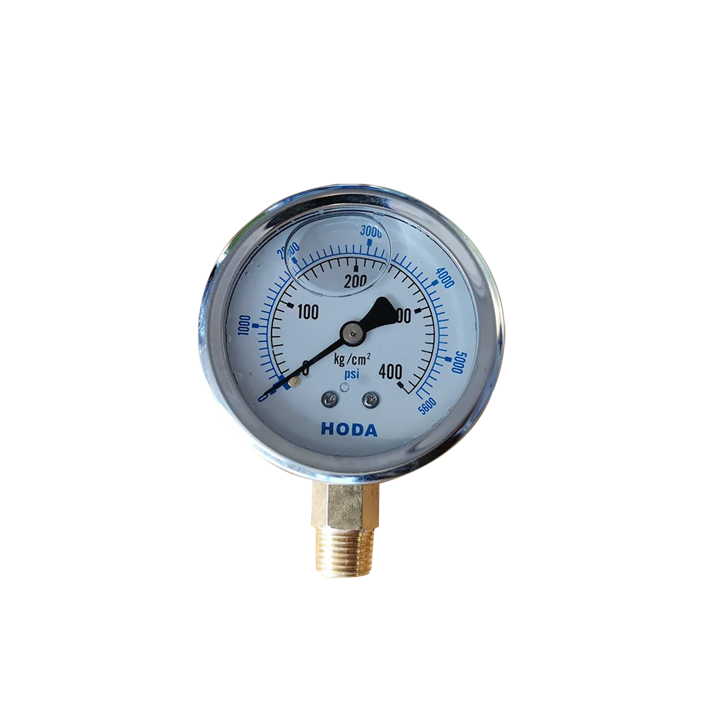 Stainless Steel Digital Hydraulic Oil Filled Air Gas Pressure Gauges