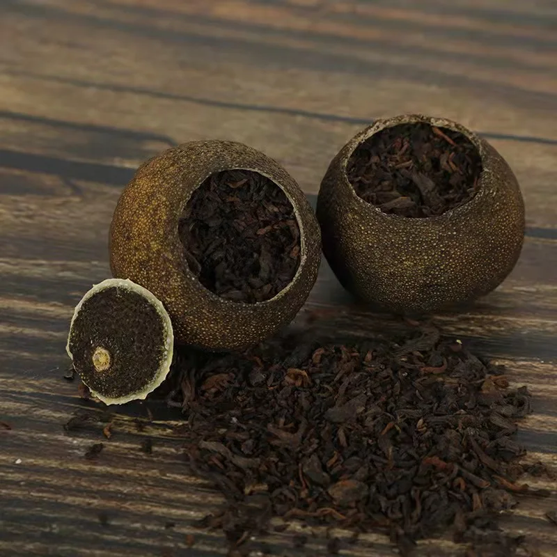 Xiao Qing Gan Orange Puer чай ферментированный чайный шарик с апельсиновой цедрой