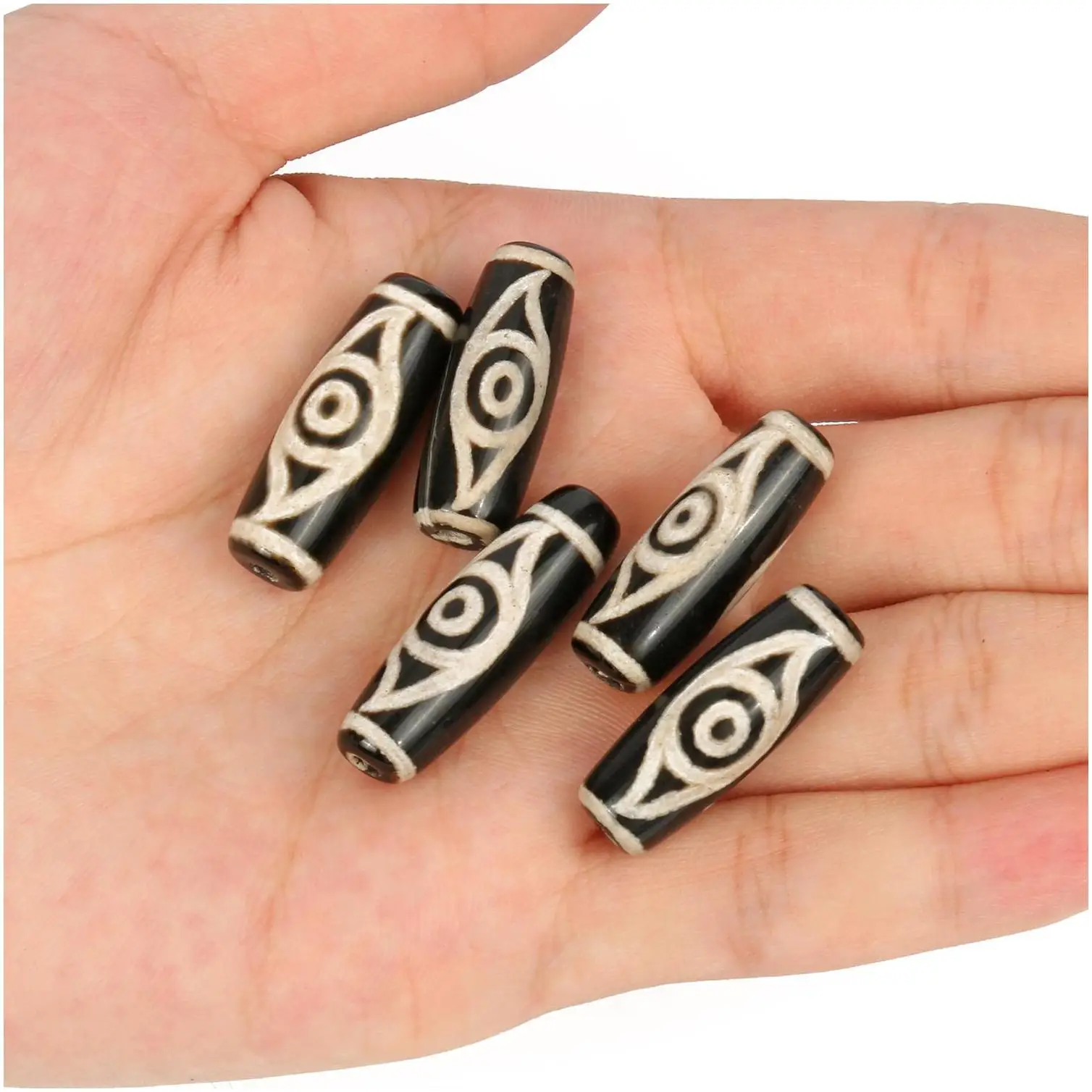4x2mm Cylindrical Agate Disc Beads Jewelry Findings Charms  Beading Flower Accessories Agate Stone Smokey Quartz Beads