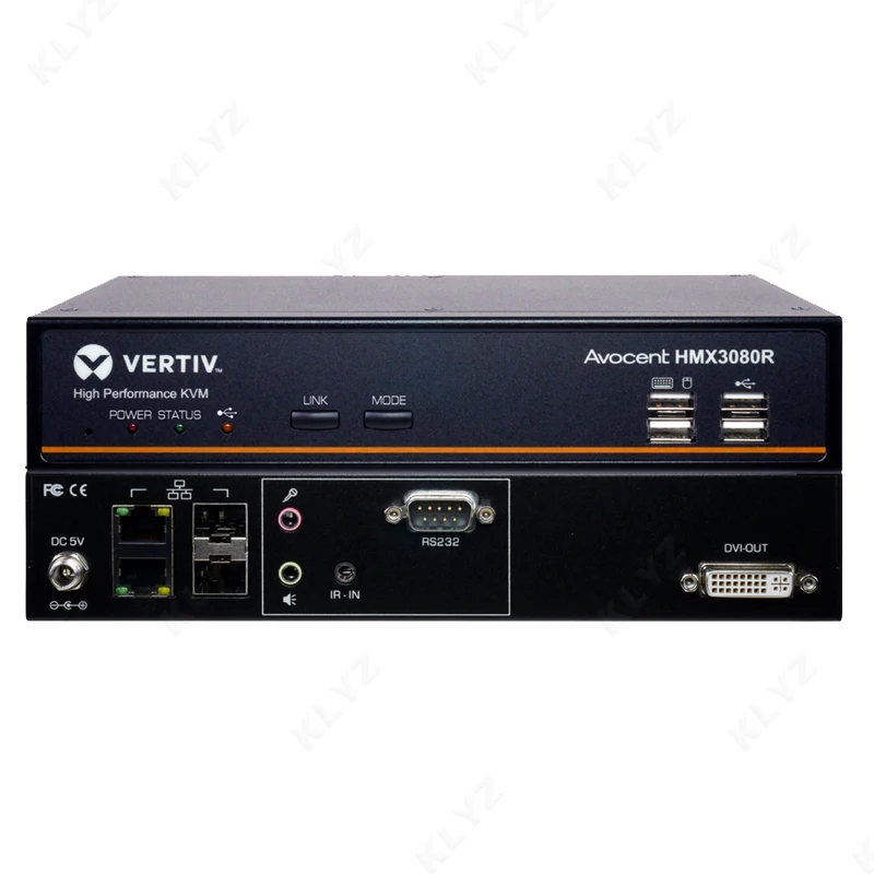 vertiv HMX 3080 4080 Distributed Matrix poe kvm over ip 1080p dual monitor kvm switch extender av matrix