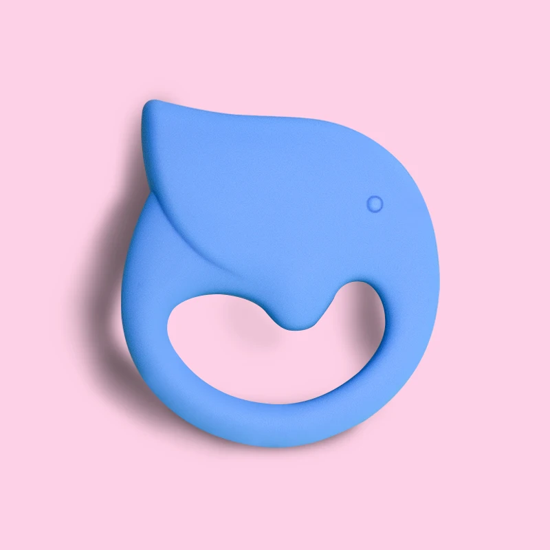  Legenday Colorful Elephant Shaped Soft Silicone Baby Teether Bpa Freefood