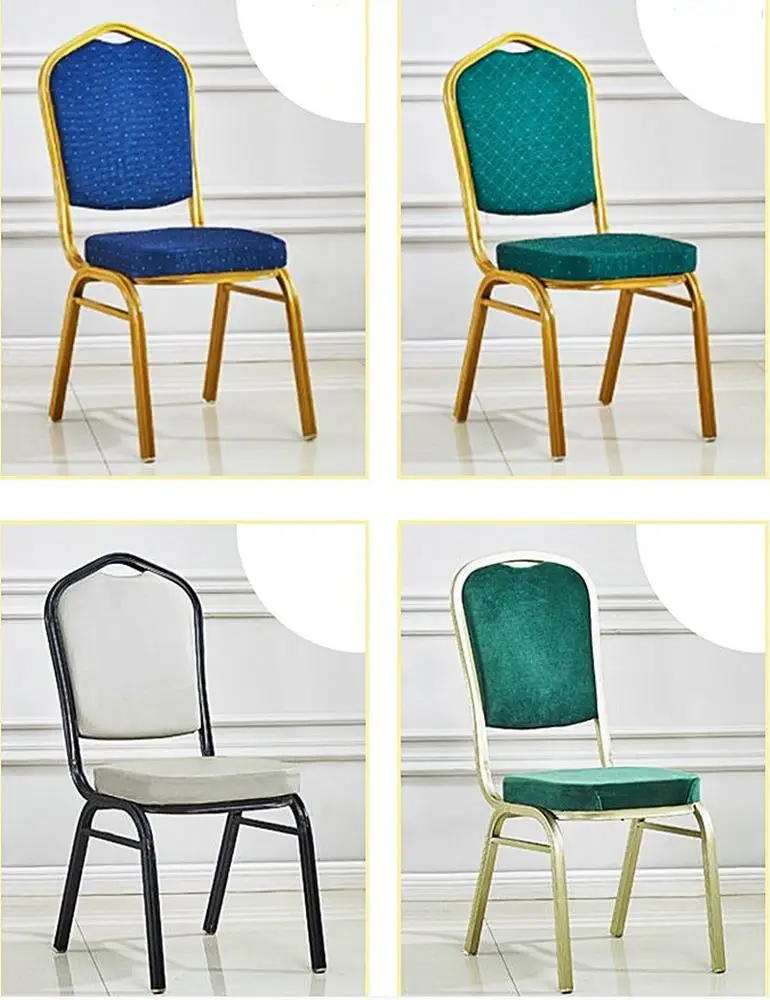 Modern Accent Metal Furniture Conference Salon Church Chairs Wedding Banquet Hotel Chair