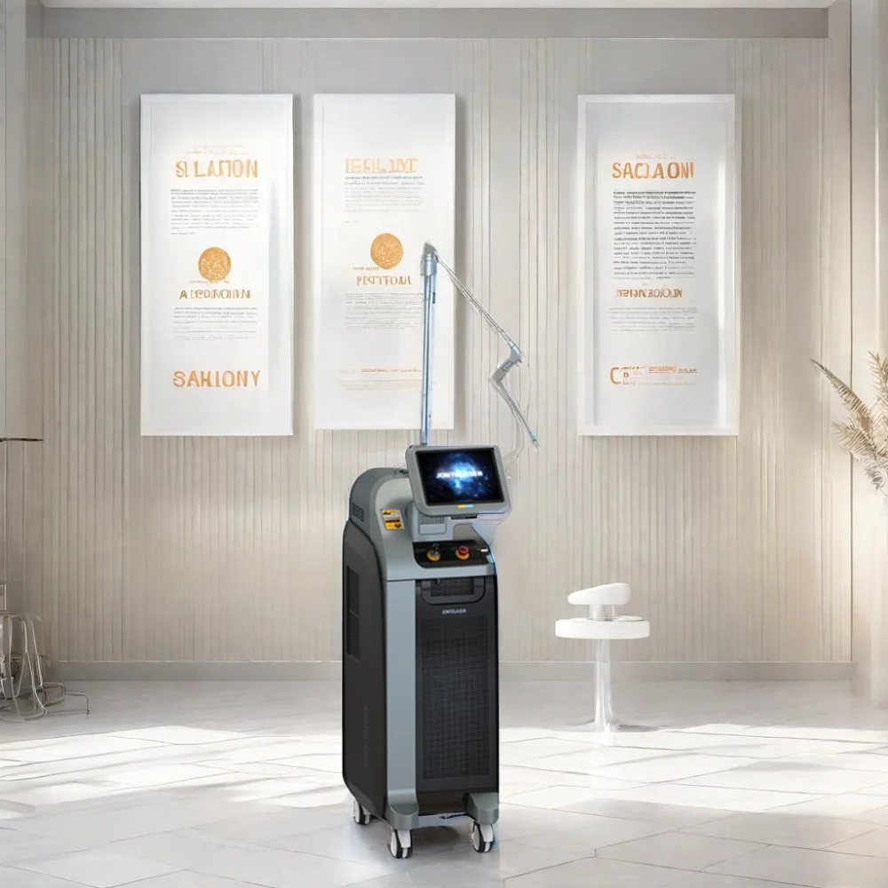 Stationary CO2 Fractional Laser Machine for Vaginal Skin Tightening and Scar Removal Laser Beauty Equipment