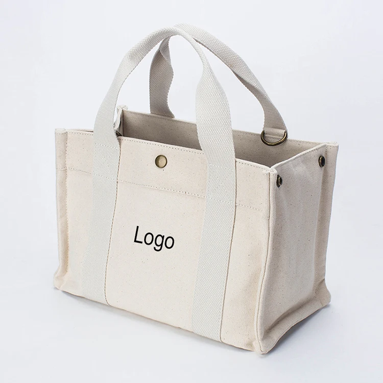 Shopping Beach Black Women Black Eco Friendly 10 Oz 12Oz Korean Bulk Mini Heavy Duty Organic Custom Cotton Canvas Tote Bag