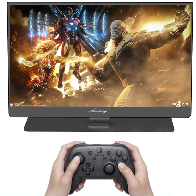 airplay 15.6 inches portable 4K Wireless monitor  portable airplay monitors