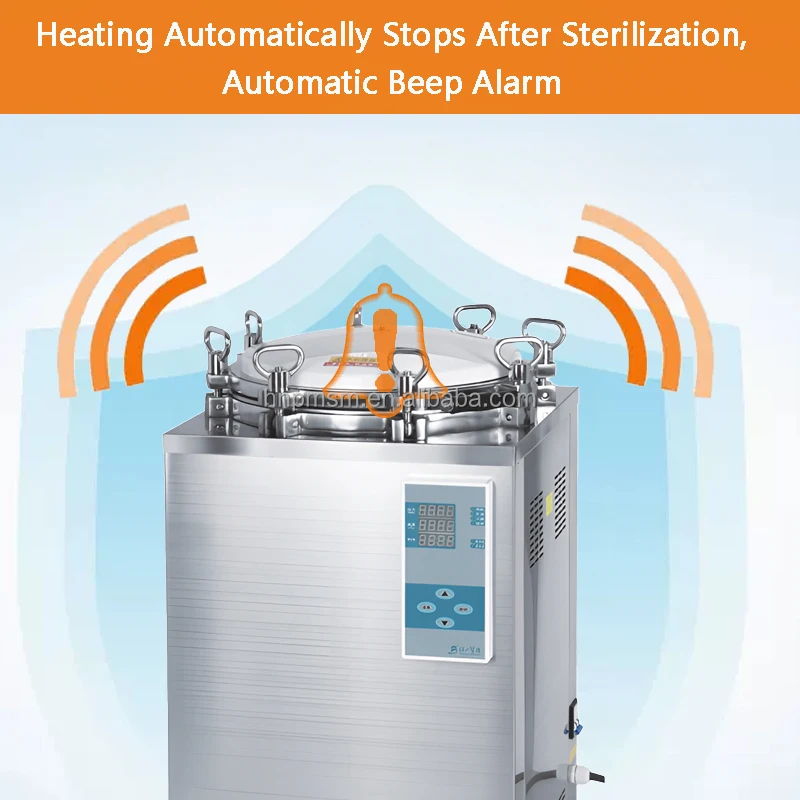 Original Factory Medical Autoclave Machine Hot Sale Lab Vertical Disinfector Pot Sterilization Autoclave Unit