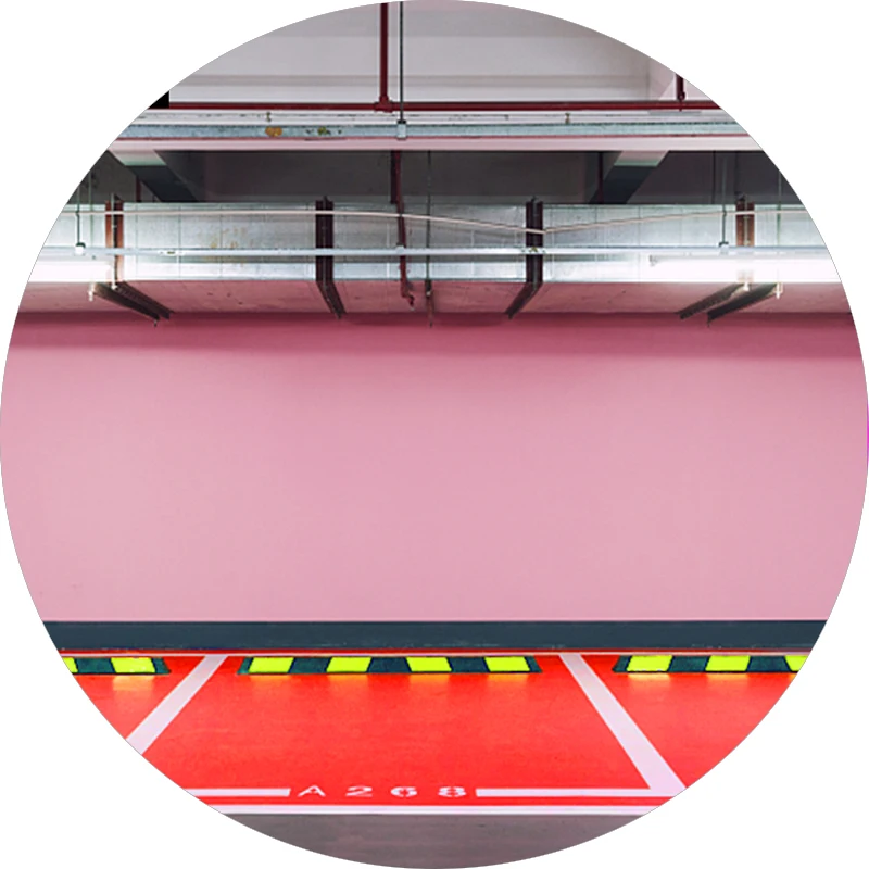 Valor red epoxy floor paint water-based resin paint acrylic Crow parking space construction cement floor paint