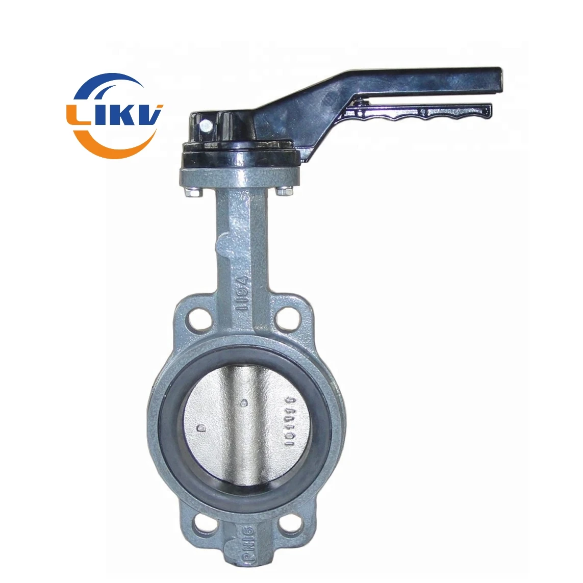 Likv Class150 Handle WCB Stainless Steel Disc Wafer Type Butterfly Valve Standard