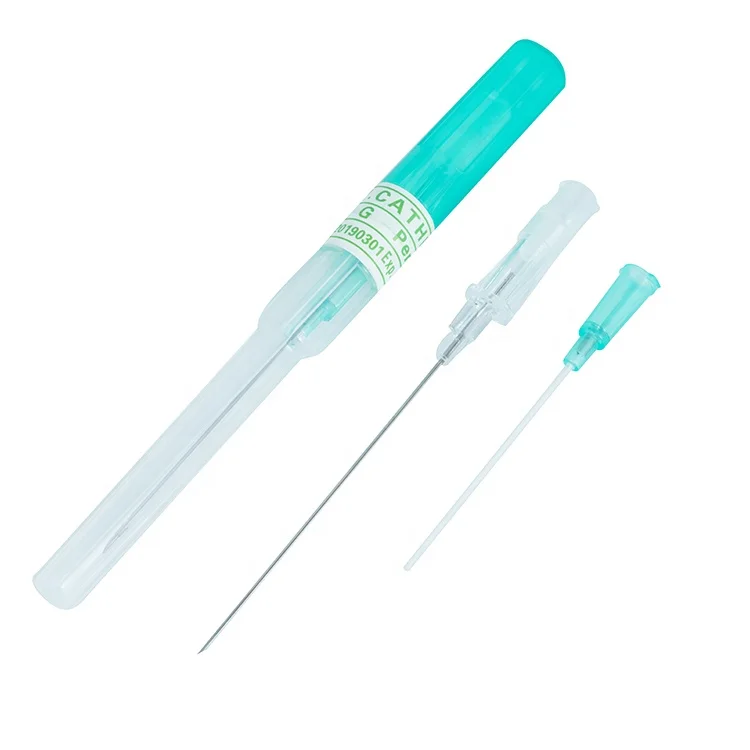 Disposable Needles 14G-26G Cannula Butterfly Type Parts Of Iv Catheter 26G With Small Wings