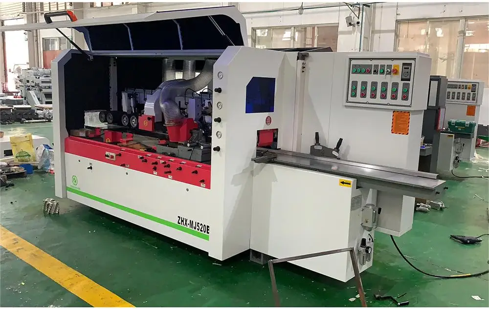 Industry Mill Four Side Planer Saw for Square Timber Electric Lifting