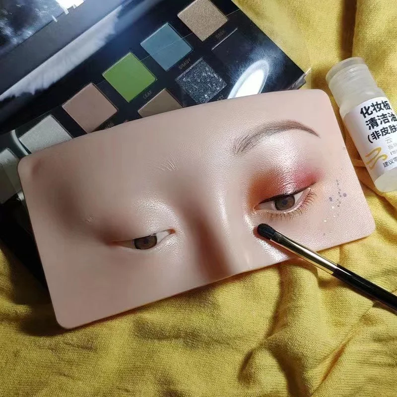Makeup Practice Face Board 3d Realistic Pad For Makeup Artist Board Eyeshadow Eyeliner Eyebrow Practice Model For Makeup
