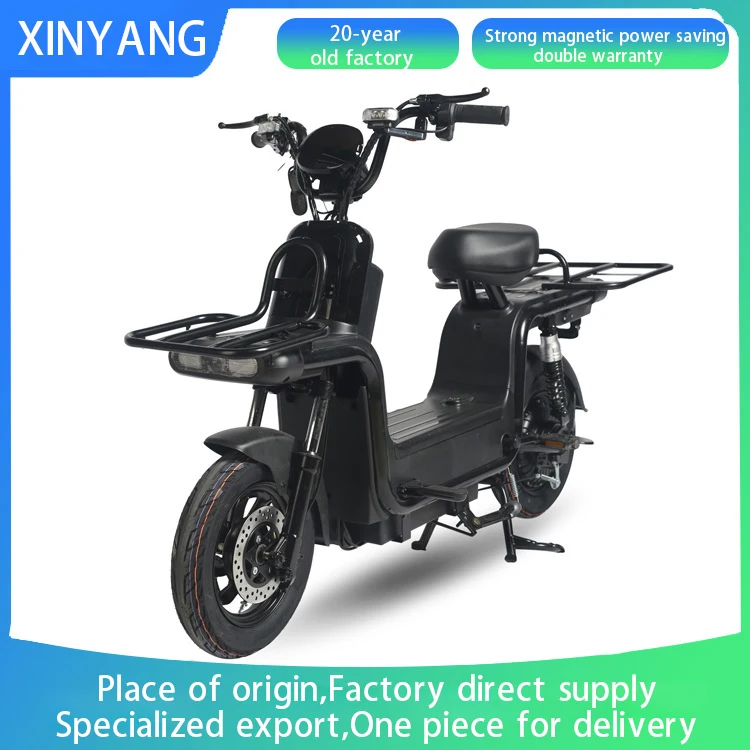 New Design Food Delivery Motorcycle Super Cub Take Away Electric Bike 48 60 72V 800W Electric Bike for Delivery