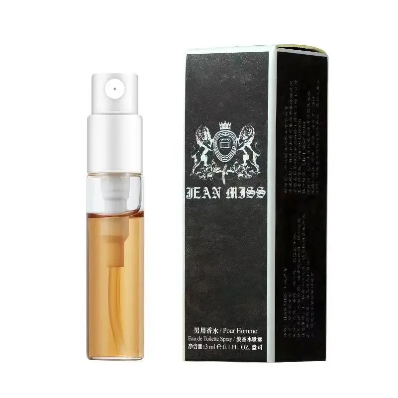 Luxury Mini 3ml Empty Perfume Tester Sample Set Luxury Brand Air Freshener for Gifts