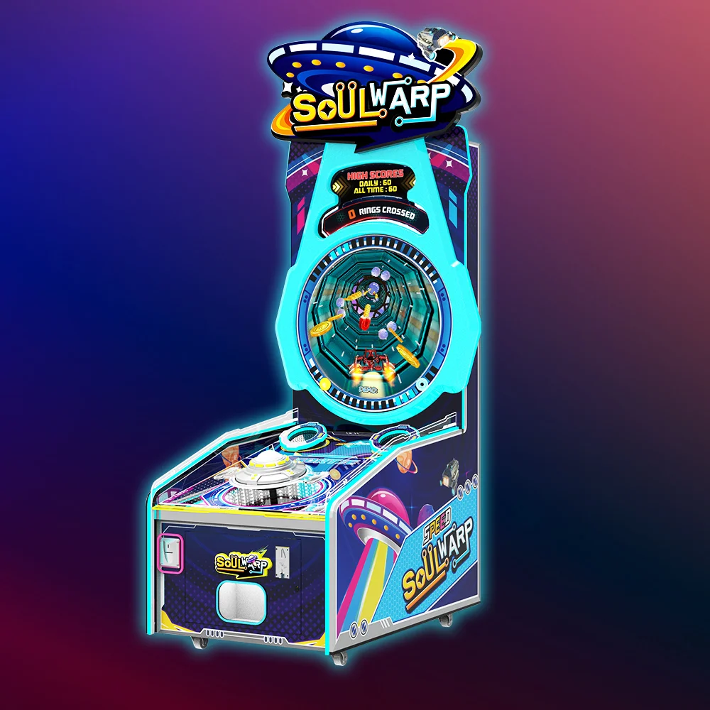 New games coin coperated arcade redemption lottery ticket soul warp round video game machine