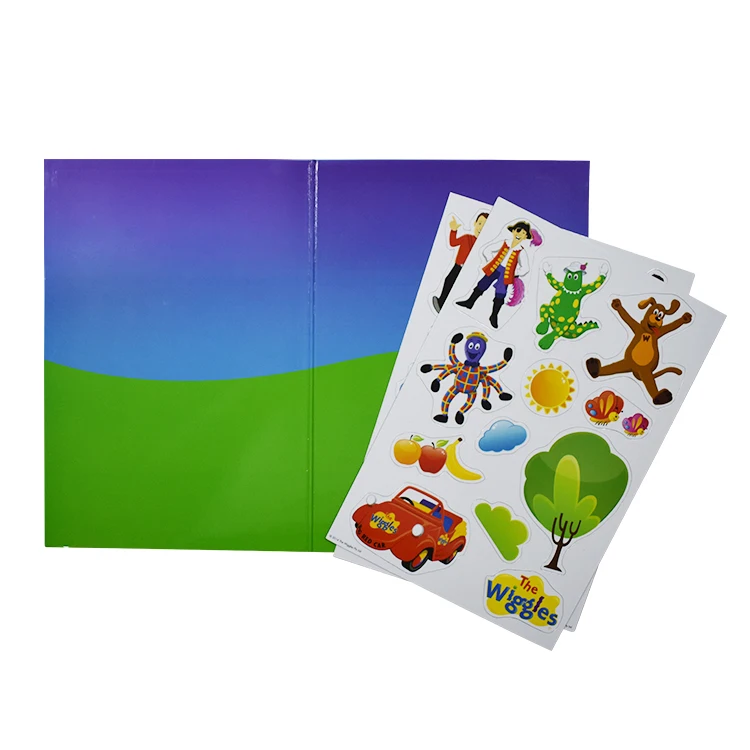 2-13 Years Custom Design Magnetic Book Set Children Educational Sticker Set Magnetic Book