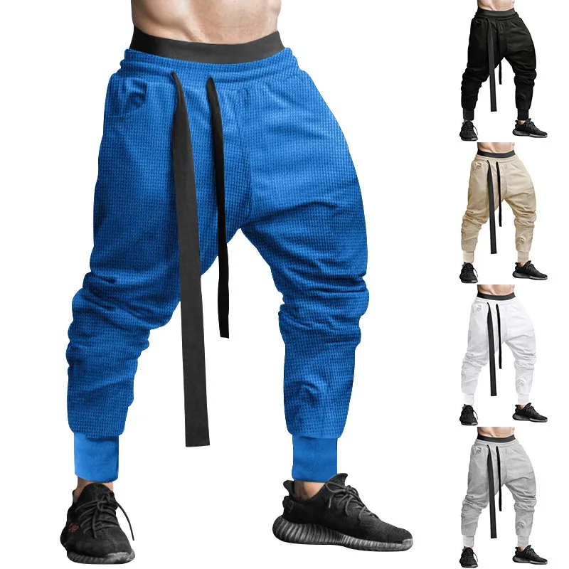 PASUXI Custom Logo Private Label Slim Fit Workout Activewear Pants Fitness Men Sweatpants Gym Mens Jogger